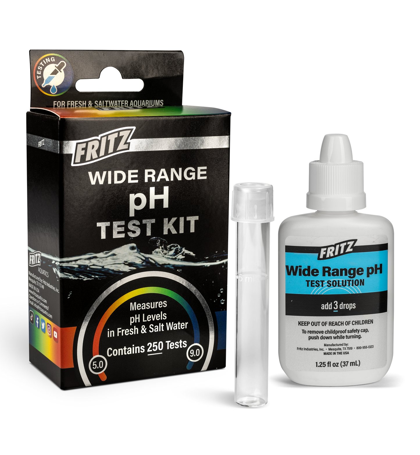Wide Range pH Test Kit