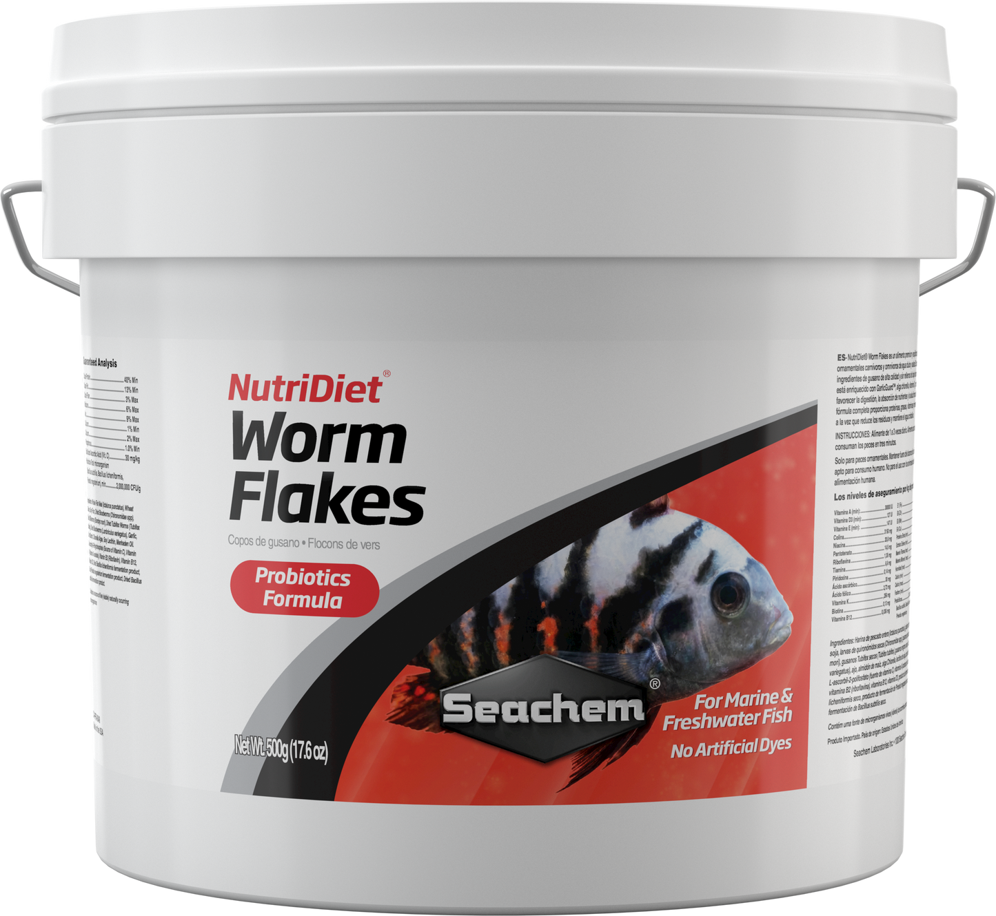 NutriDiet Worm Flakes w/Probiotics