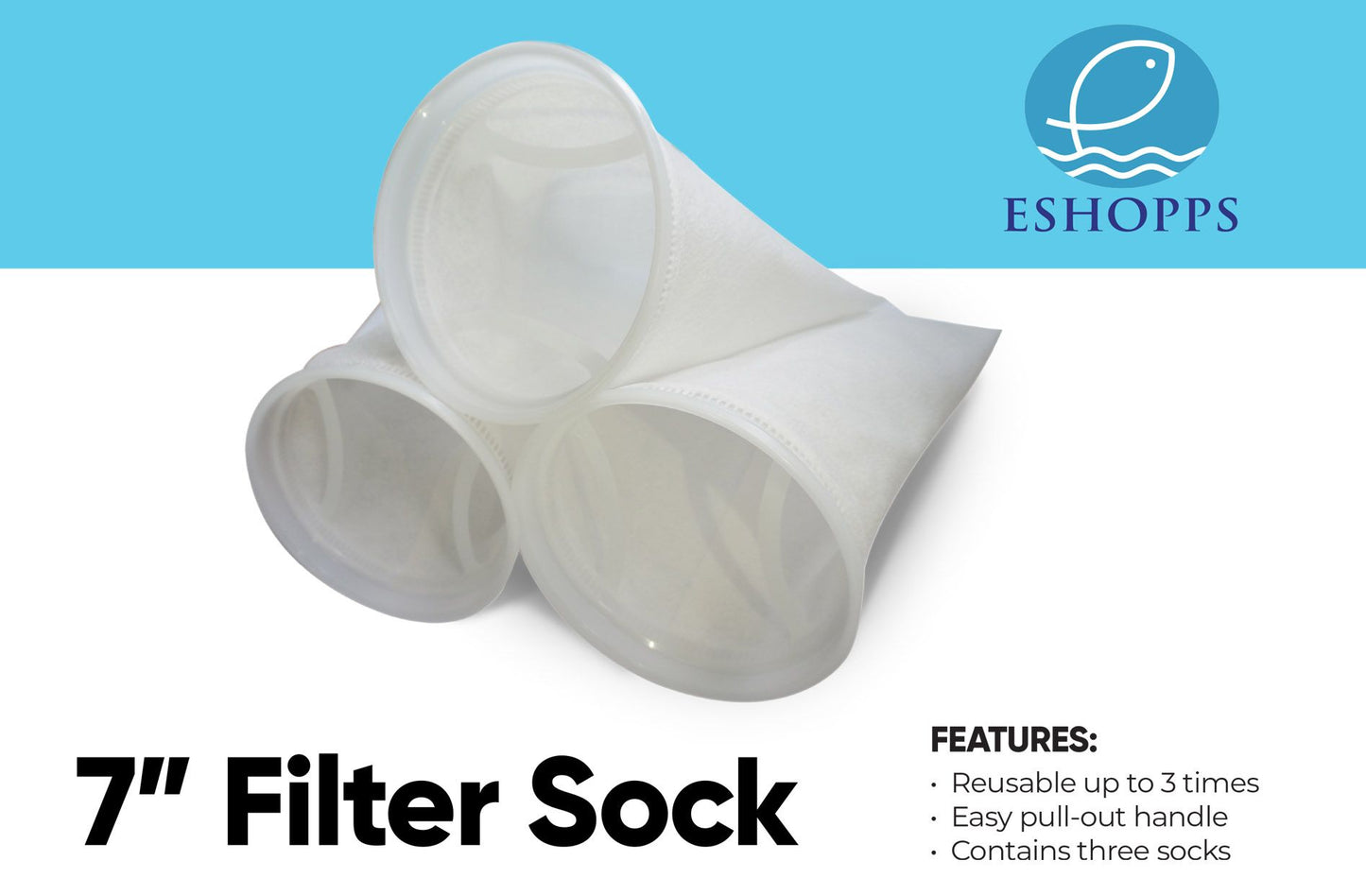 7" Filter Socks
300 micron