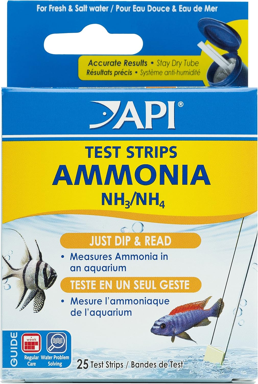 API Ammonia AQ Test Strips