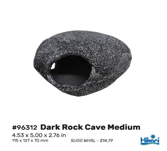 Dark Swim Through Rock Caves
