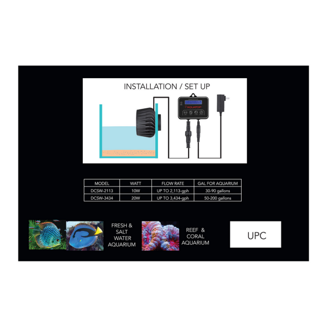 MAXFLOW DC SLIM WAVE MAKER PUMPS