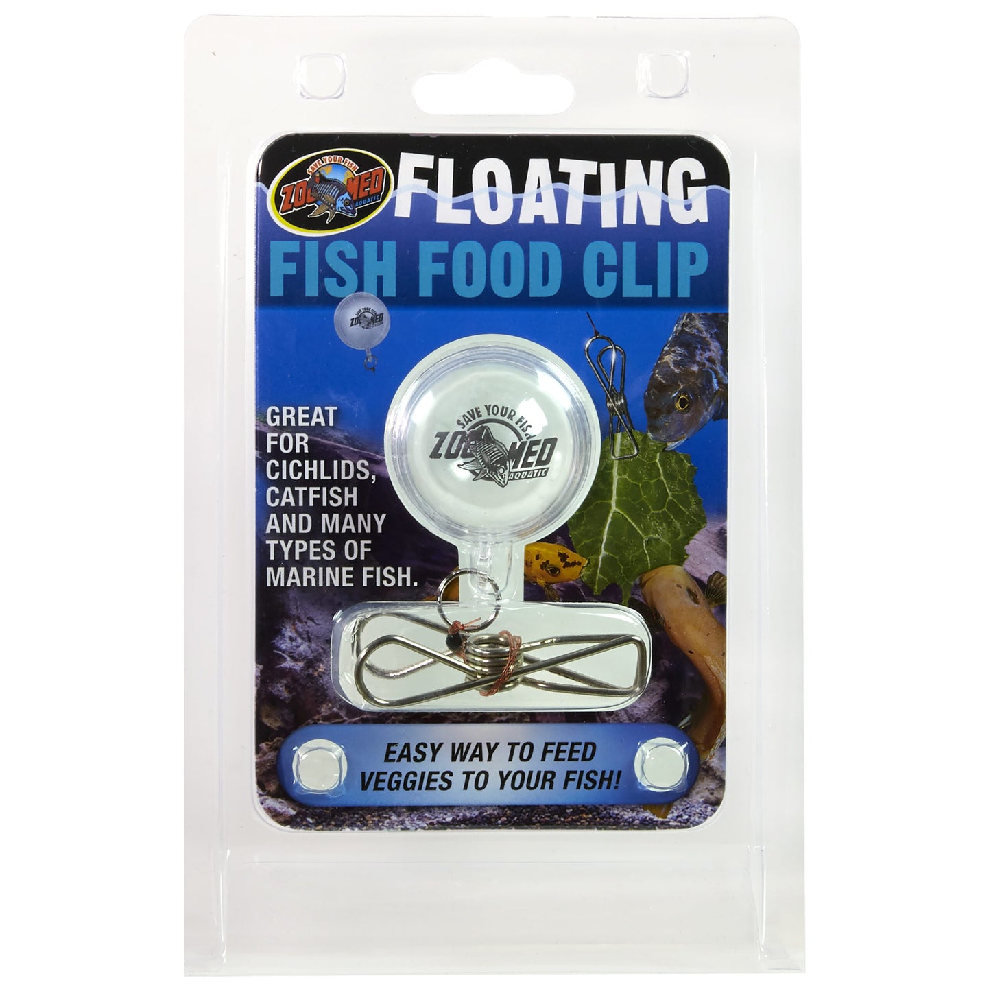 Floating Fish Food Clip