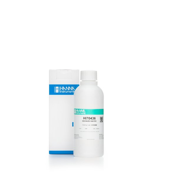 Deionized water (230 mL) (testing quality)