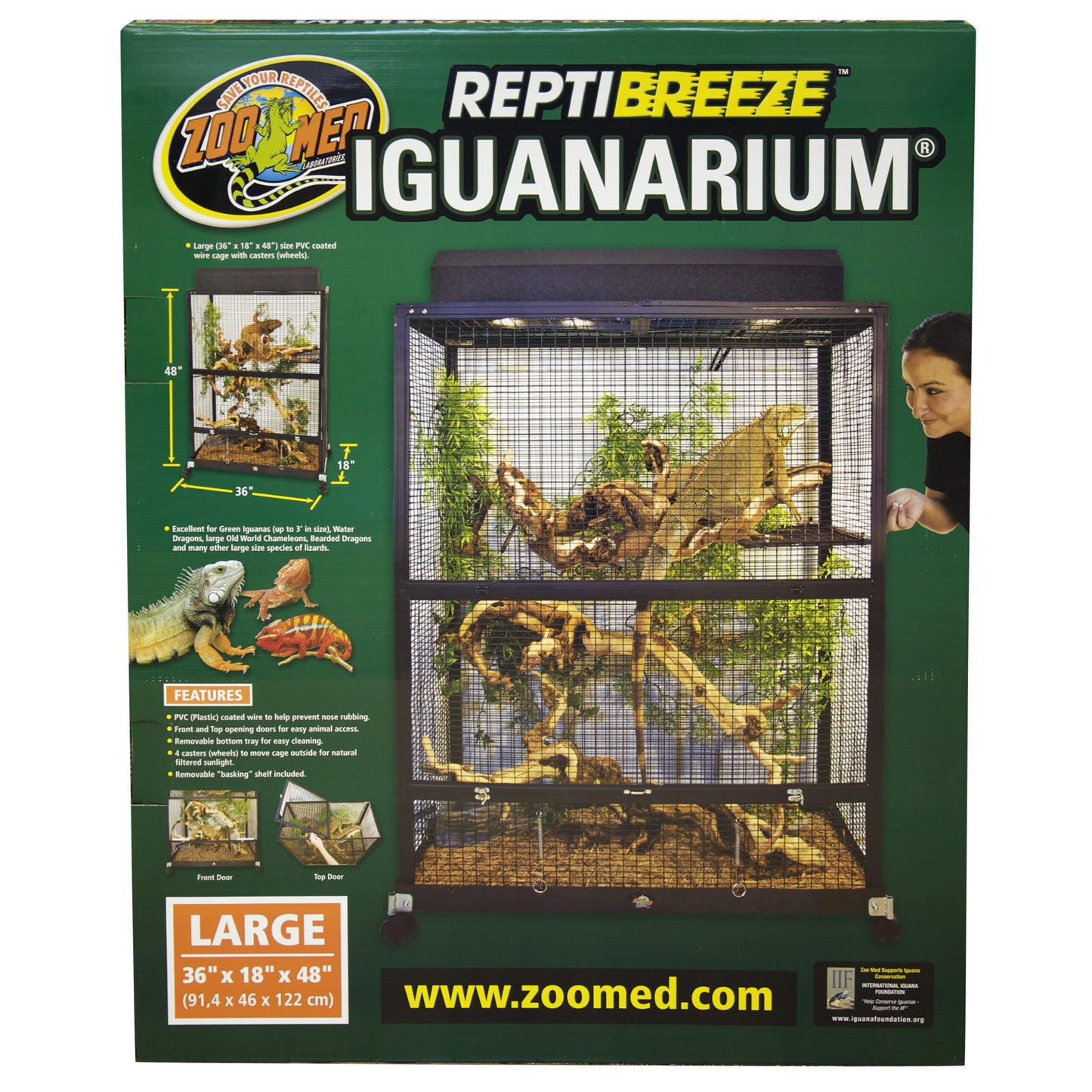 IguanArium (36" x 18" x 48") New Design