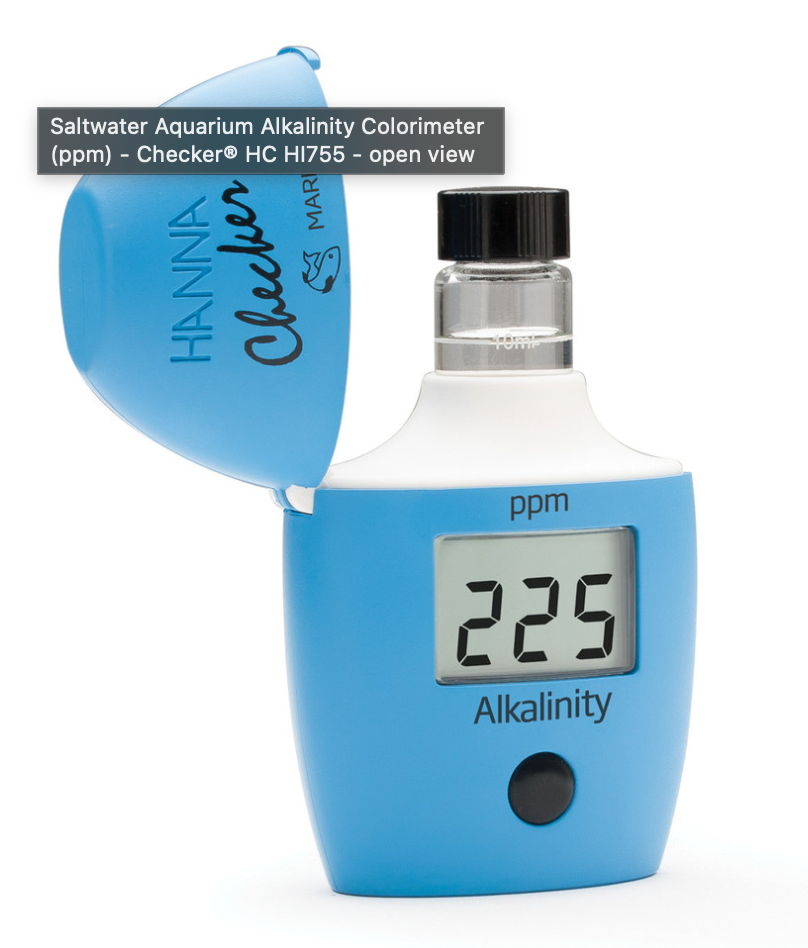 Saltwater Aquarium Alkalinity Colorimeter (ppm) - Checker® HC