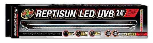 ReptiSun LED and T5 Hood with 5.0 Bulb