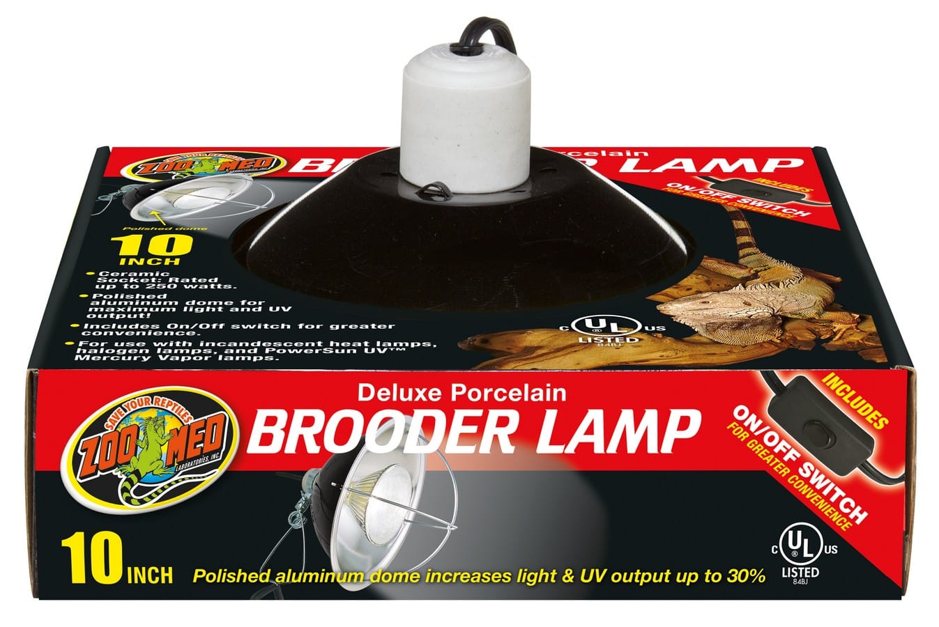 Deluxe Porcelain Brooder Lamp