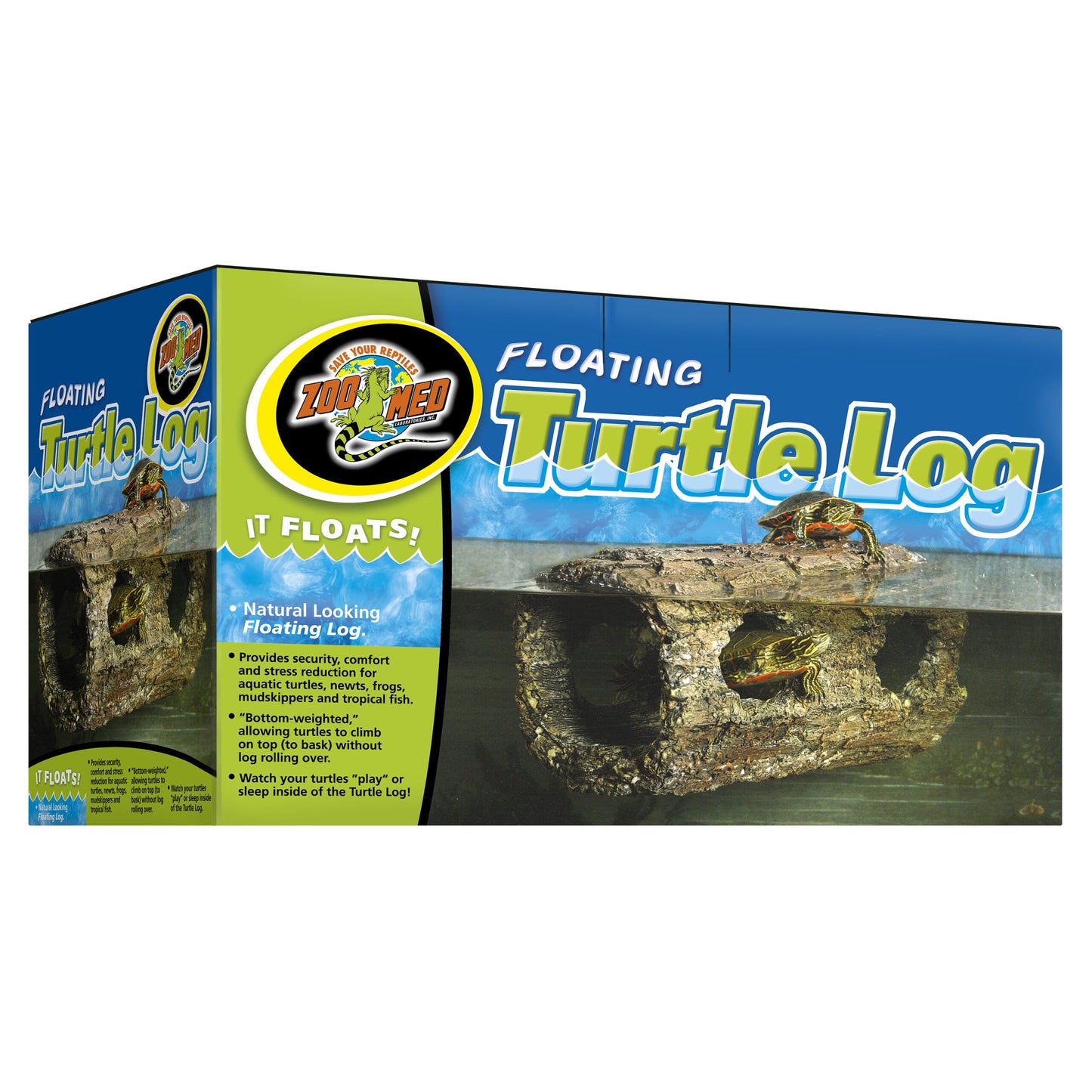 Floating Turtle Log
