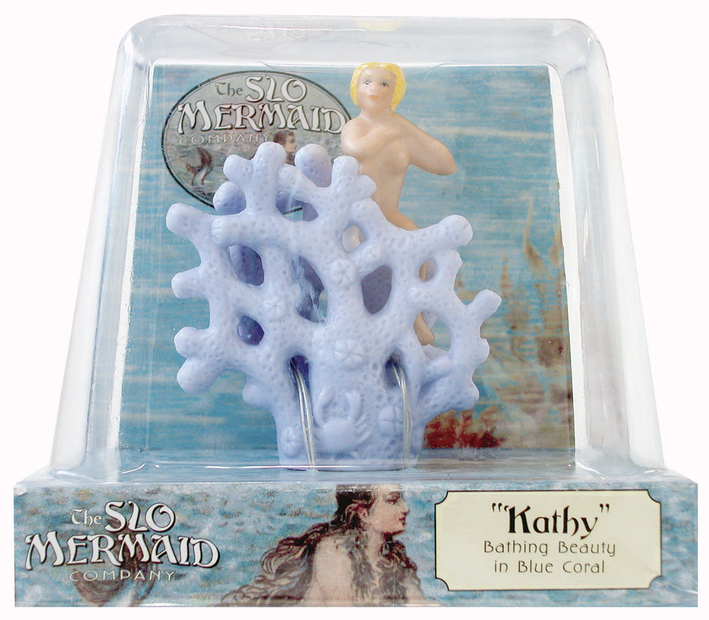 The Slo Mermaid - Bathing Beauty in Blue Coral (Kathy)