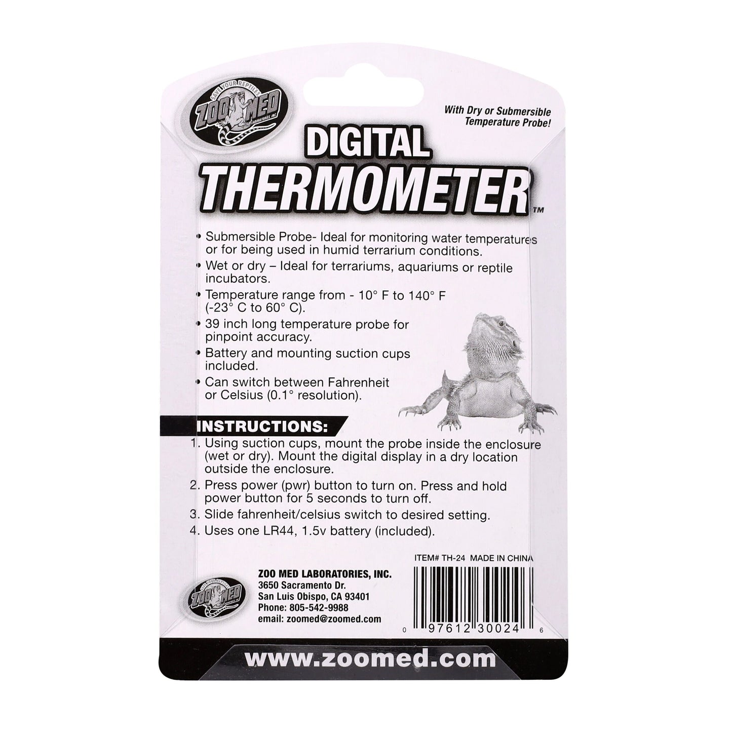 Digital Terrarium Thermometer