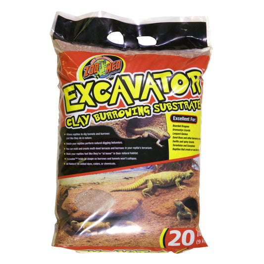 Excavator Clay Burrowing Substrate