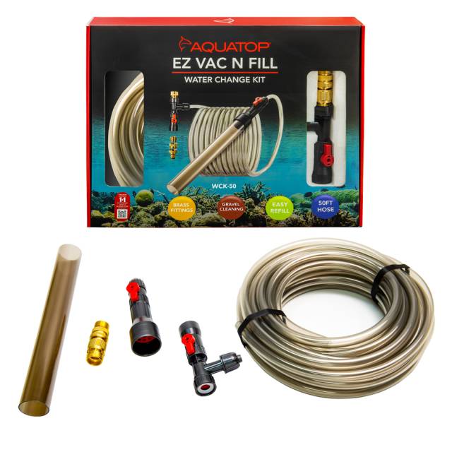 AQUATOP EZ Vac-N-Fill Aquarium Vacuum and Refill Kits