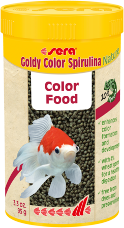 sera Goldy Color Spirulina Nature