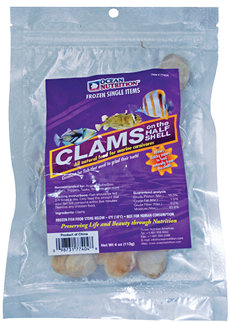 Ocean Nutrition - Clams on the Half Shell
