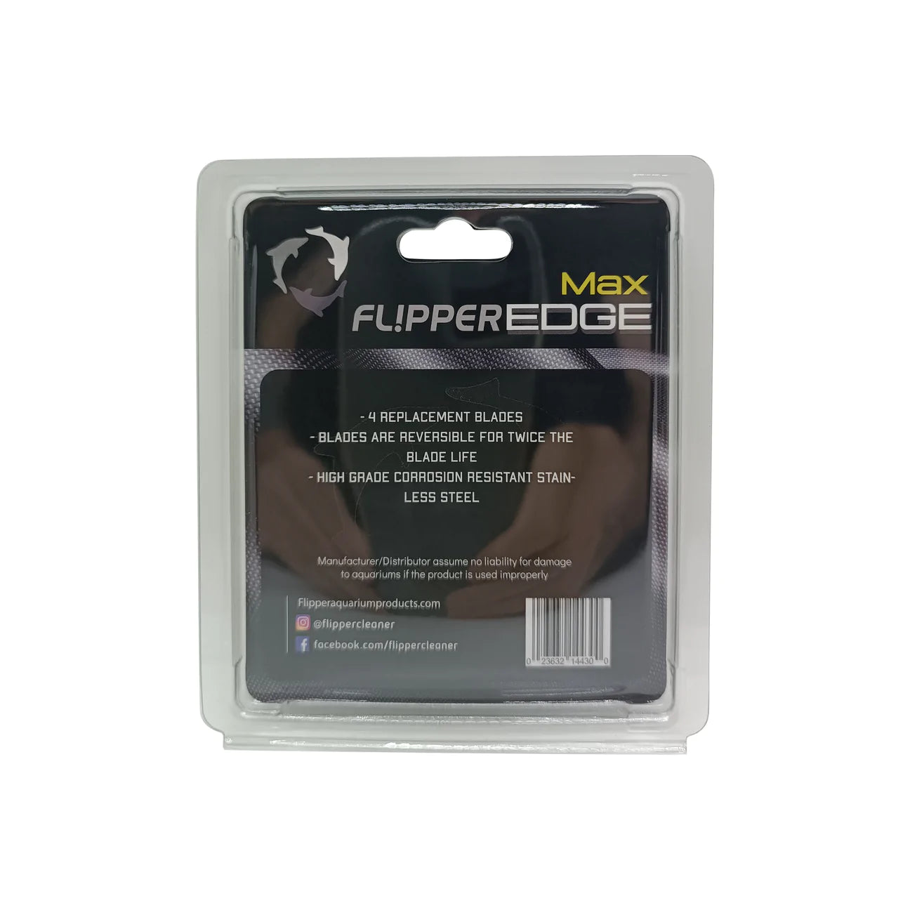 Edge MAX Stainless Steel Blades - 4pk- MAP $19.99