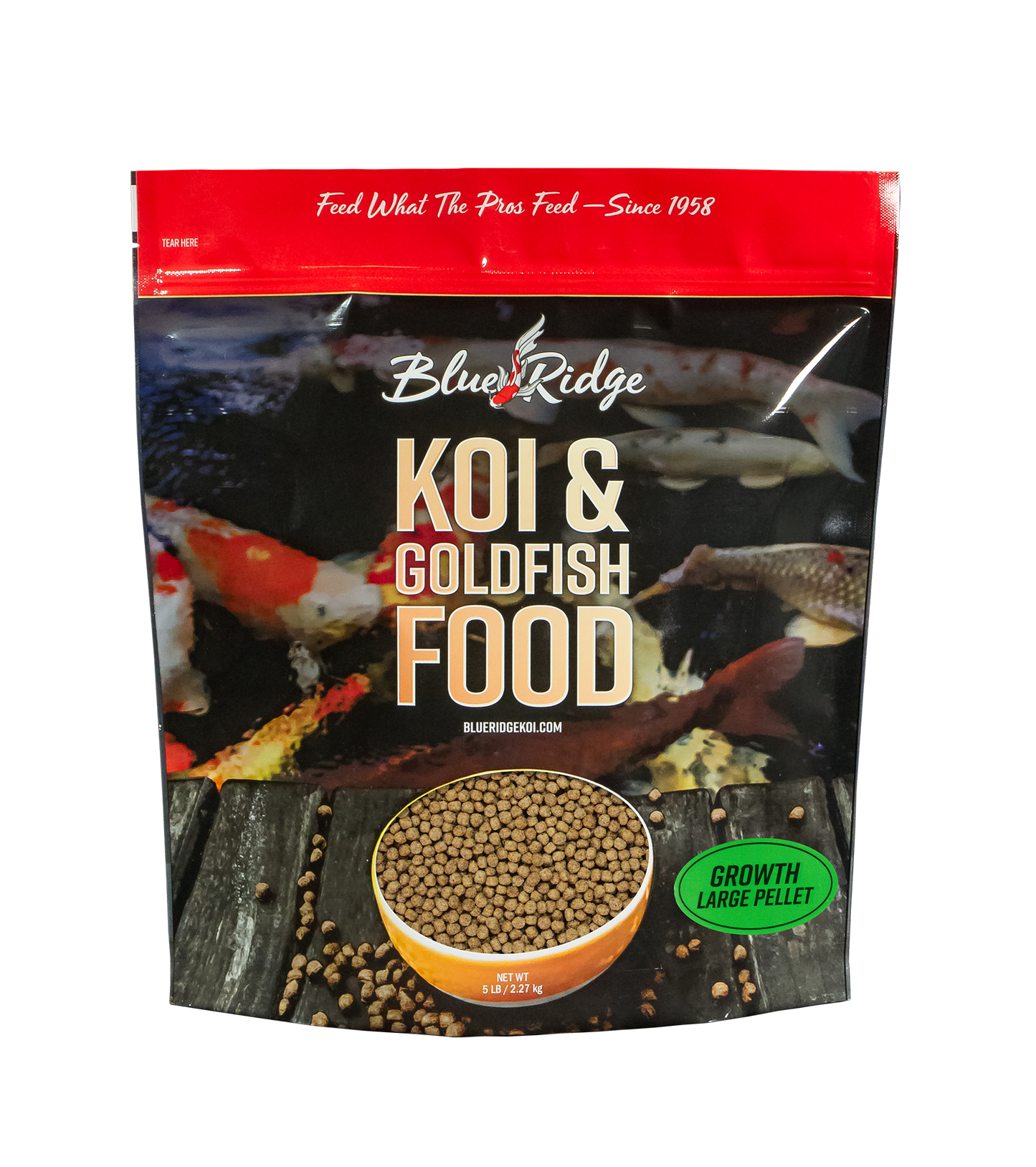 Blue Ridge Fish Food - Growth Large Pellet