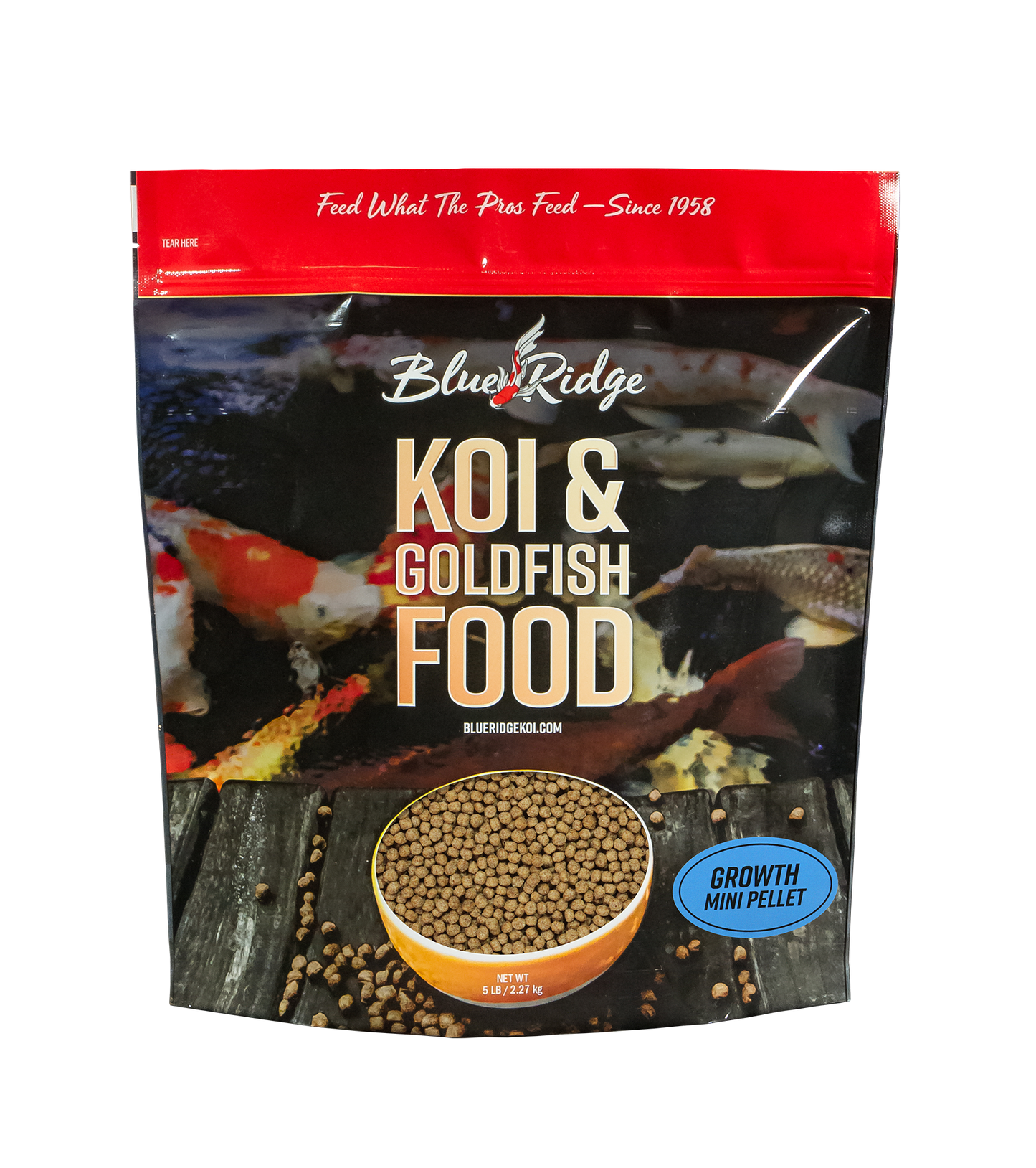 Blue Ridge Fish Food - Growth Mini Pellet