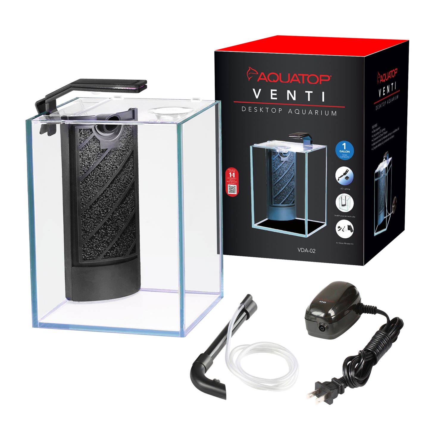 VENTI PROFESSIONAL SHOWCASE AQUARIUM KIT AND CARTIDGES