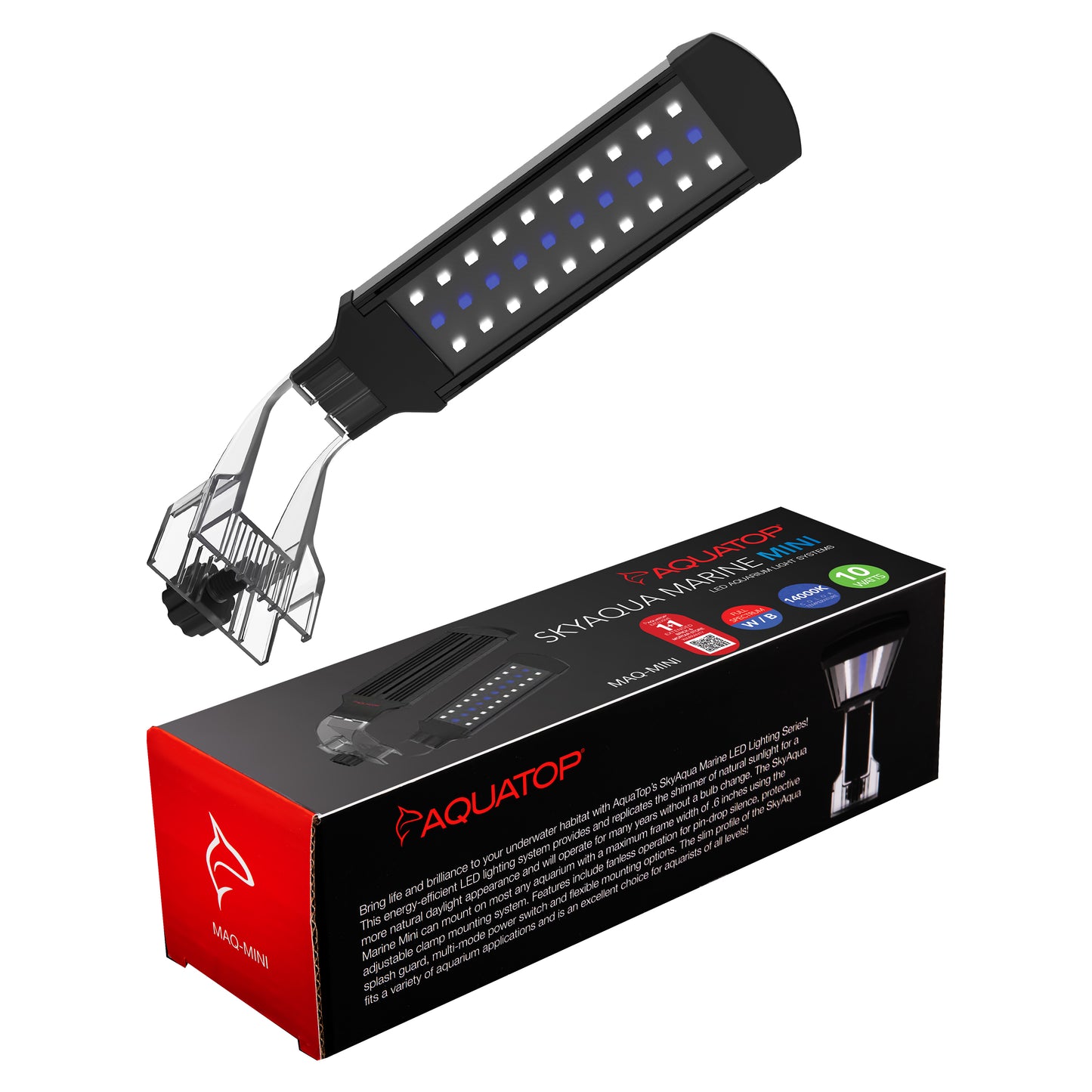 SKYAQUA MARINE SLIM LED WITH IR REMOTE SALTWATER AND REEF TANK LIGHTS