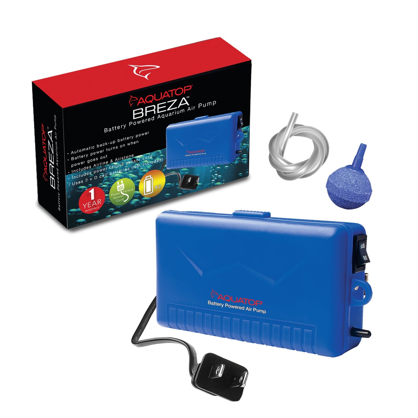 BREZA BATTERY POWERED AIR PUMP WITH POWER SENSOR