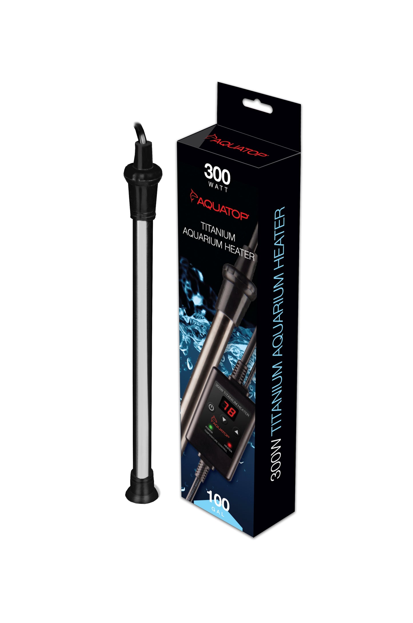 TH-C: TITANIUM HEATERS WITH INLINE SINGLE DIGITAL CONTROLLER