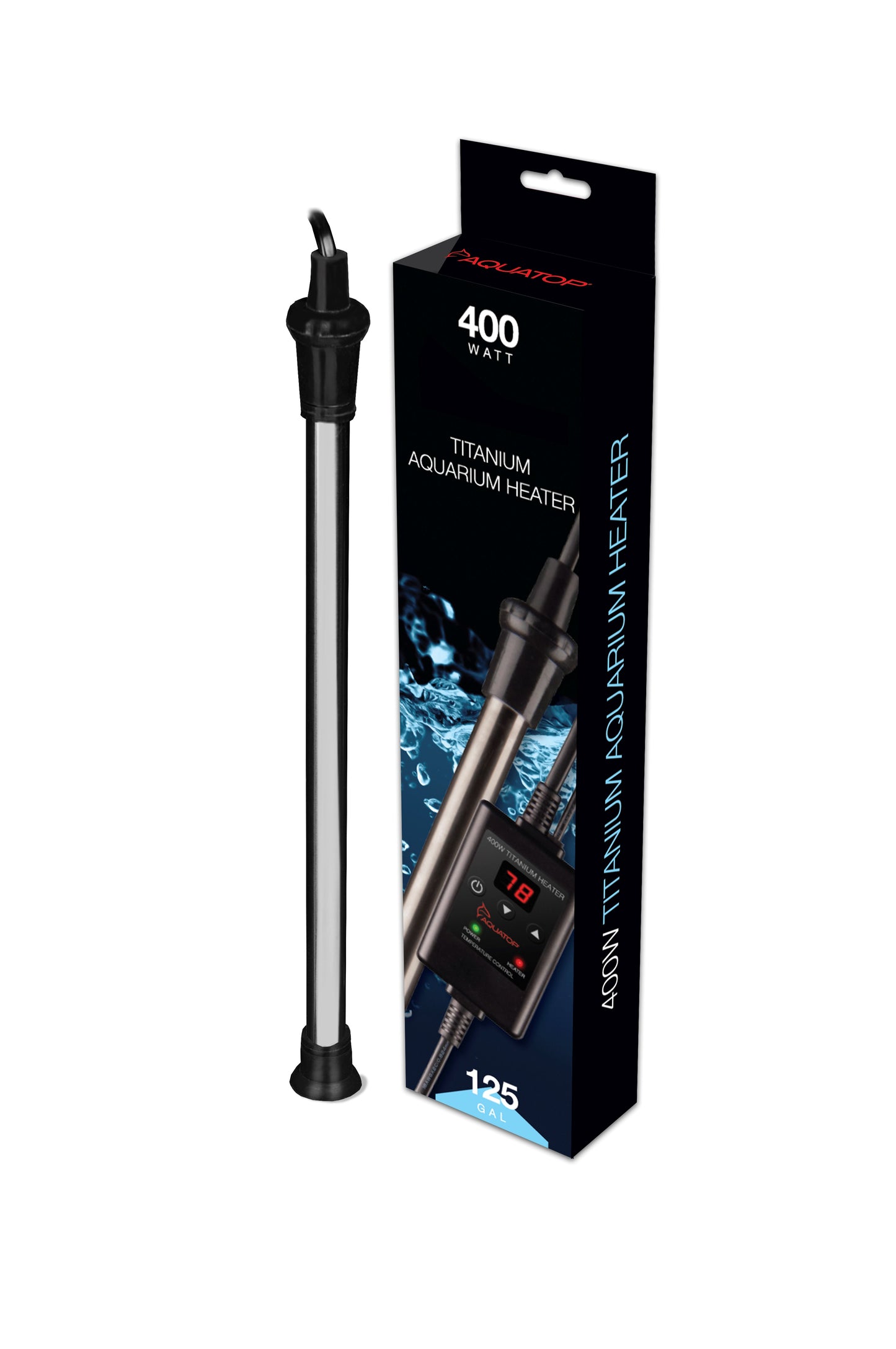 TH-C: TITANIUM HEATERS WITH INLINE SINGLE DIGITAL CONTROLLER