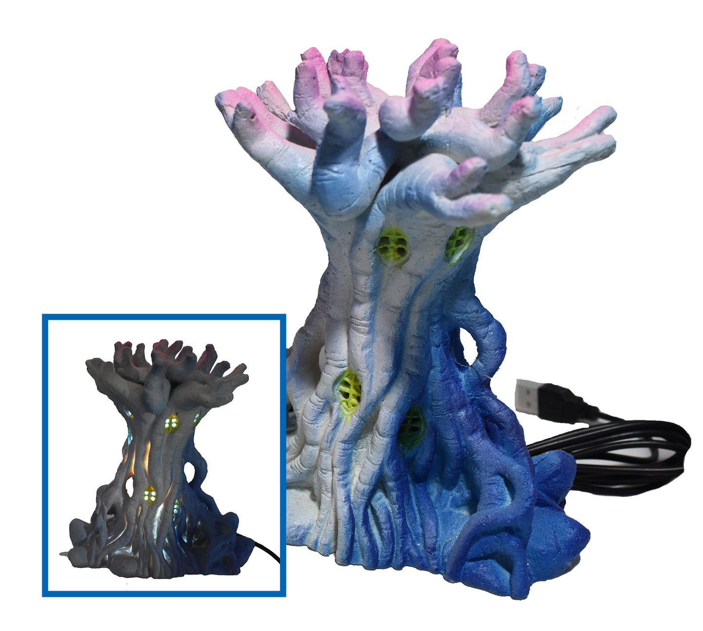 WW LED Mellos Castle 6" Resin Ornament - Map Price $27.99