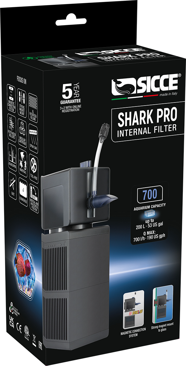SHARK PRO. Internal Filter