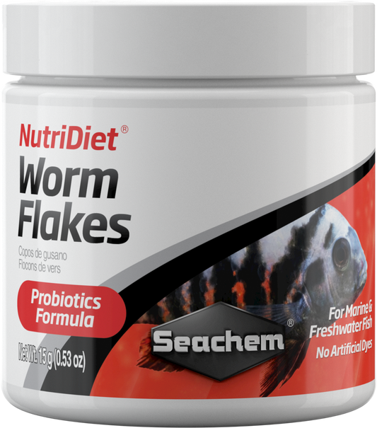 NutriDiet Worm Flakes w/Probiotics