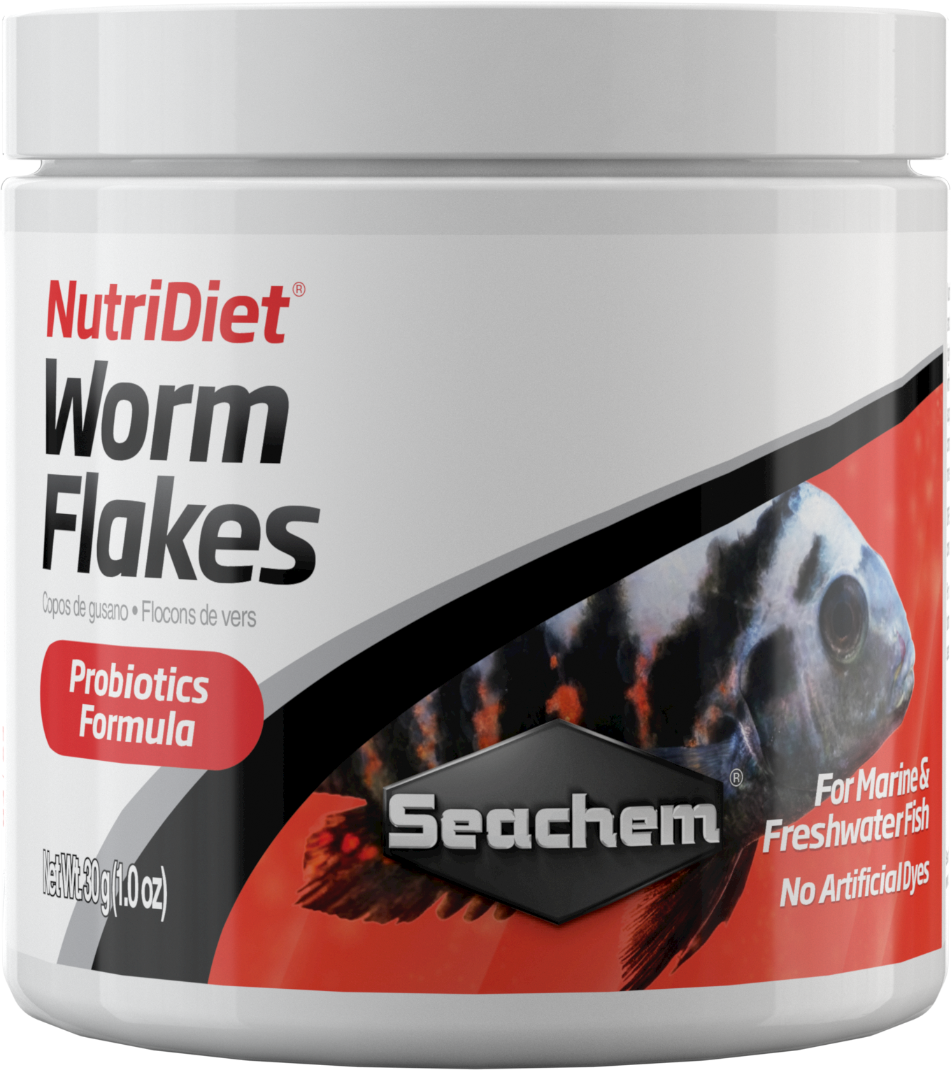 NutriDiet Worm Flakes w/Probiotics