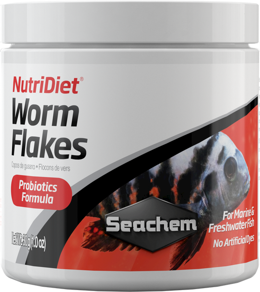 NutriDiet Worm Flakes w/Probiotics