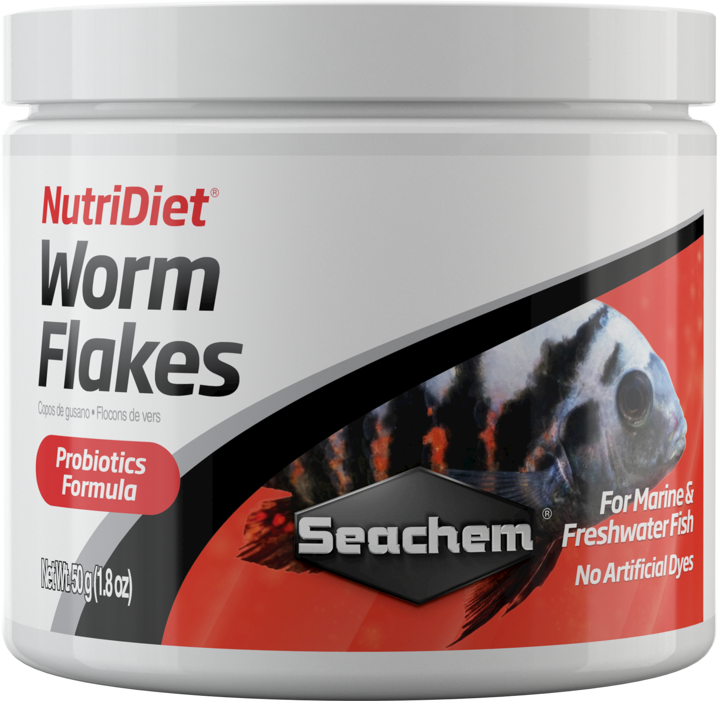 NutriDiet Worm Flakes w/Probiotics