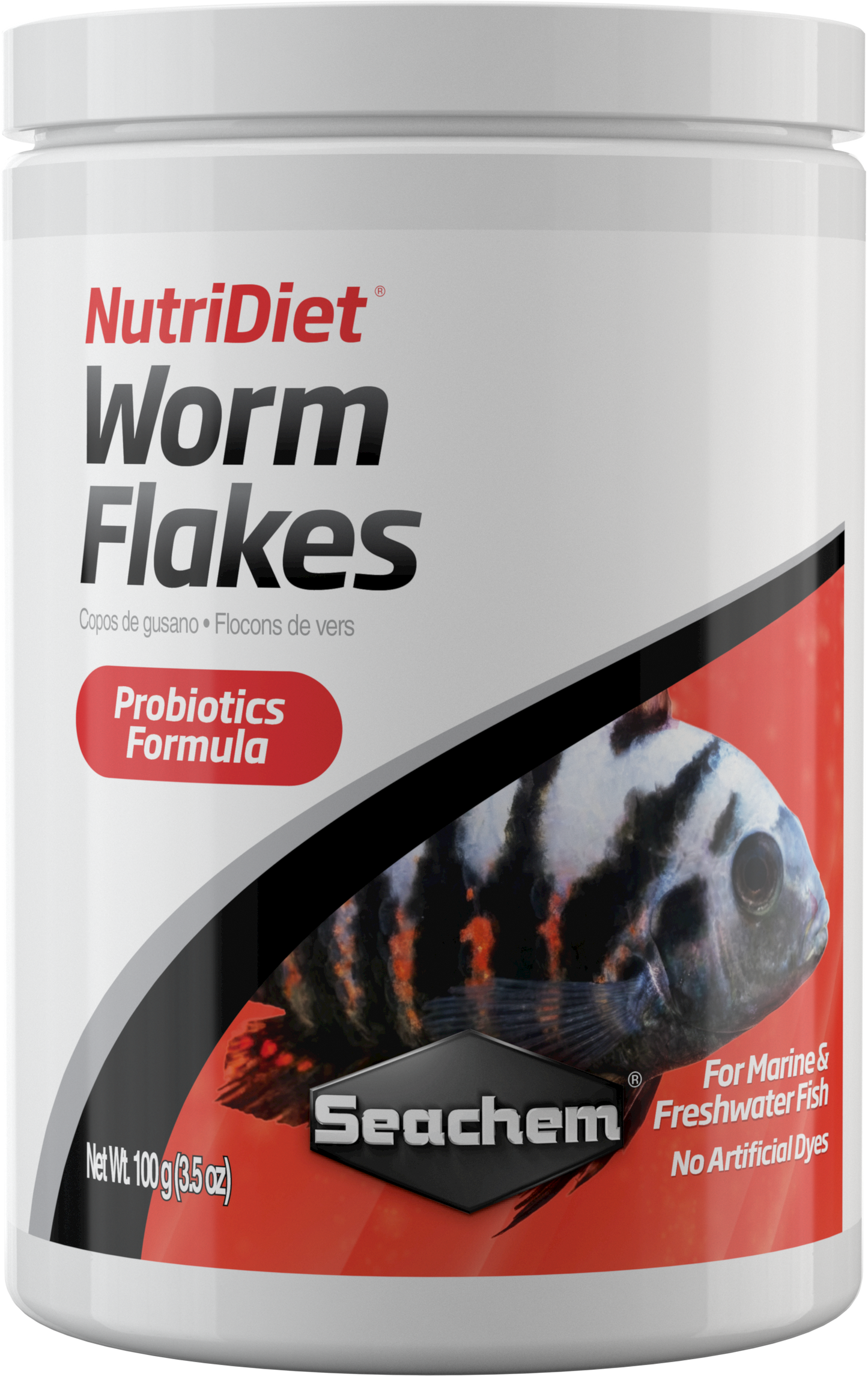 NutriDiet Worm Flakes w/Probiotics