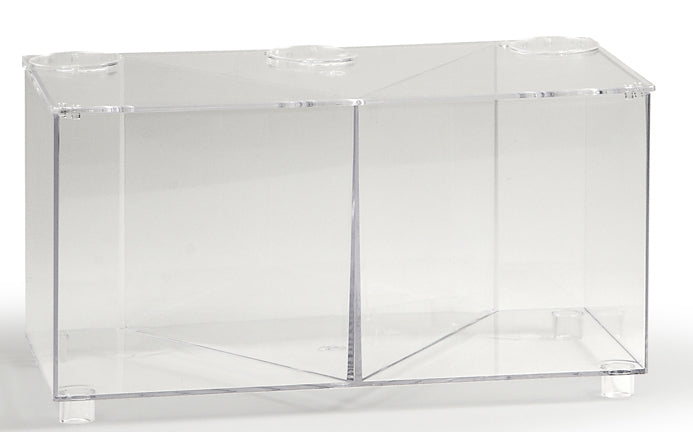 Triplex Betta Tank, Bulk w/UPC Label