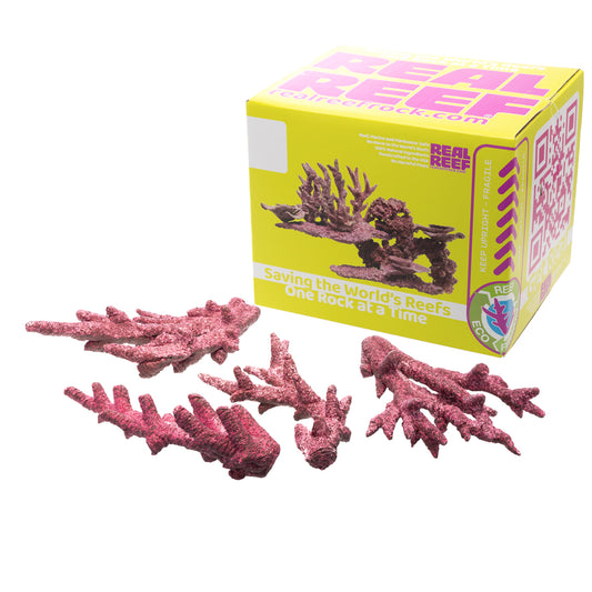 Real Reef Fancy Branch Rock - Boxed Rock