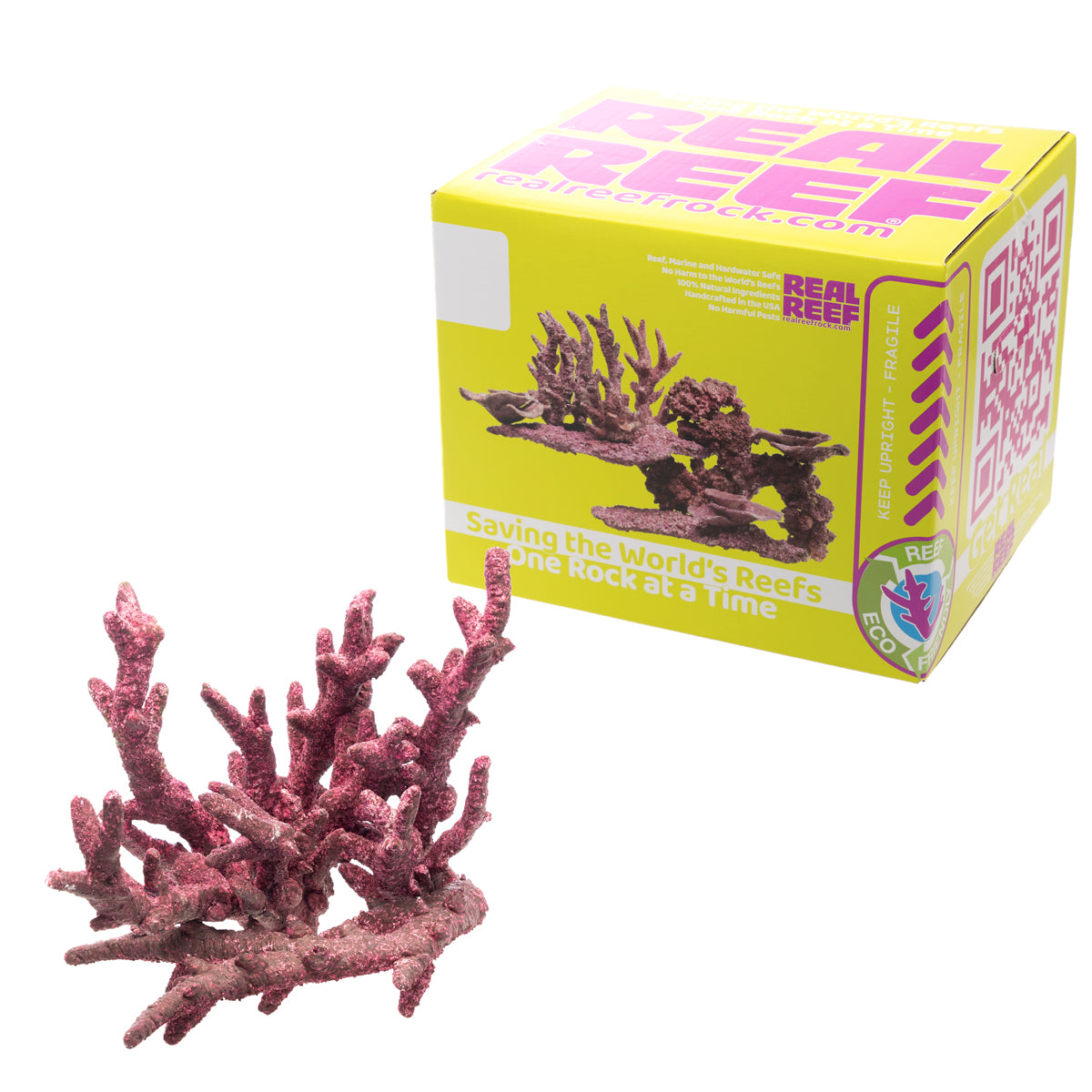 Real Reef Fancy Branch Rock - Boxed Rock