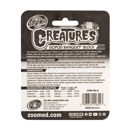 Creatures Isopod Banquet Block