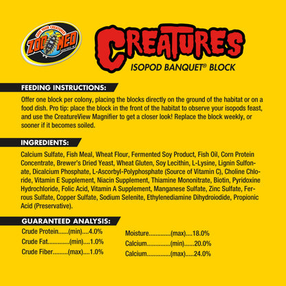 Creatures Isopod Banquet Block