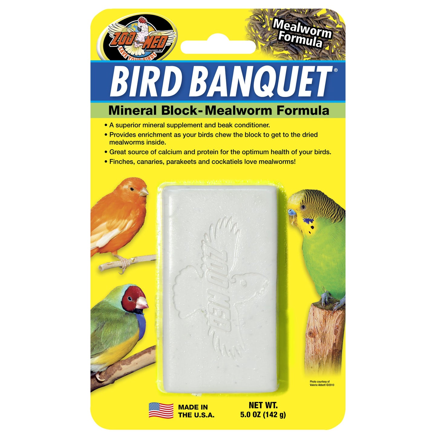 Bird Banquet Block - Mealworm