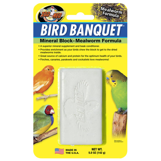 Bird Banquet Block - Mealworm