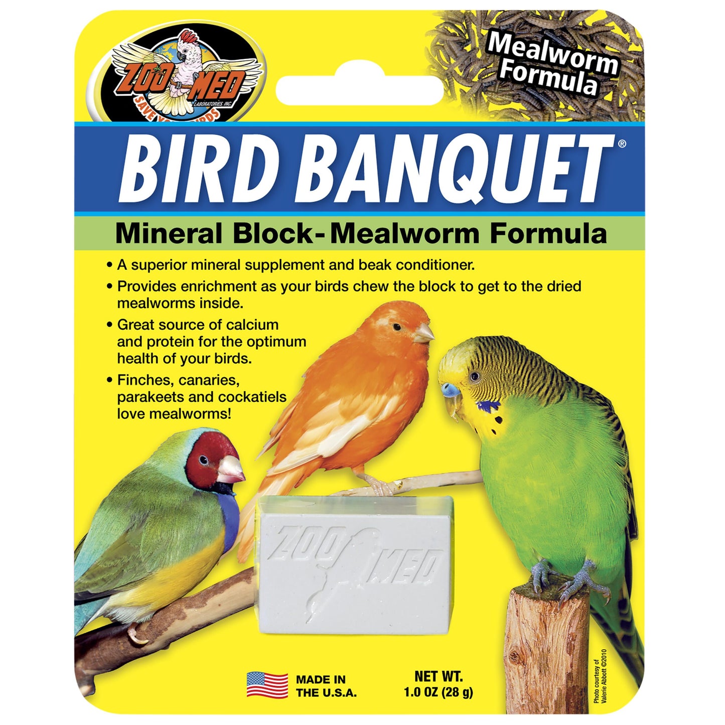 Bird Banquet Block - Mealworm
