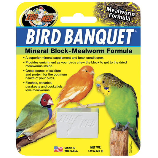 Bird Banquet Block - Mealworm