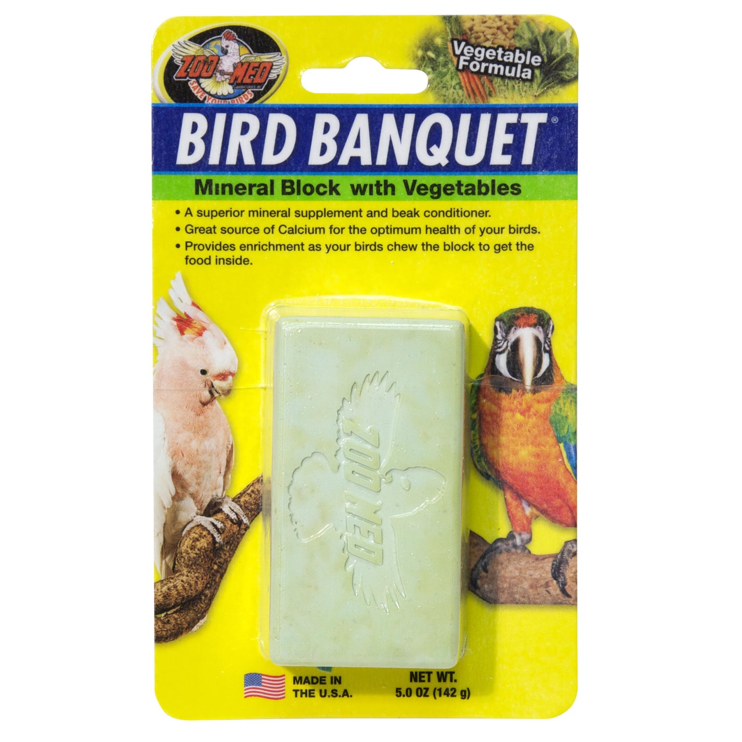 Bird Banquet Block - Vegetable