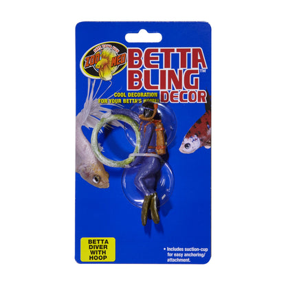 Betta Bling - Diver w/ Hoop