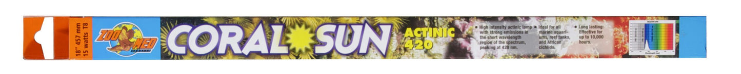 CoralSun Actinic 420 Coral Bulb T8