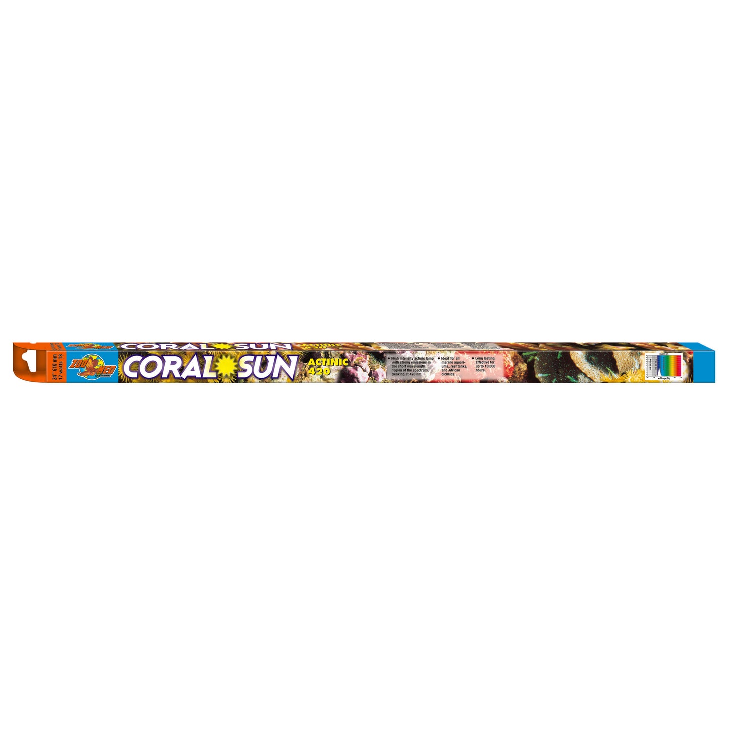CoralSun Actinic 420 Coral Bulb T8