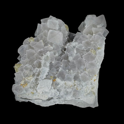 Fluorite on Candle Quartz