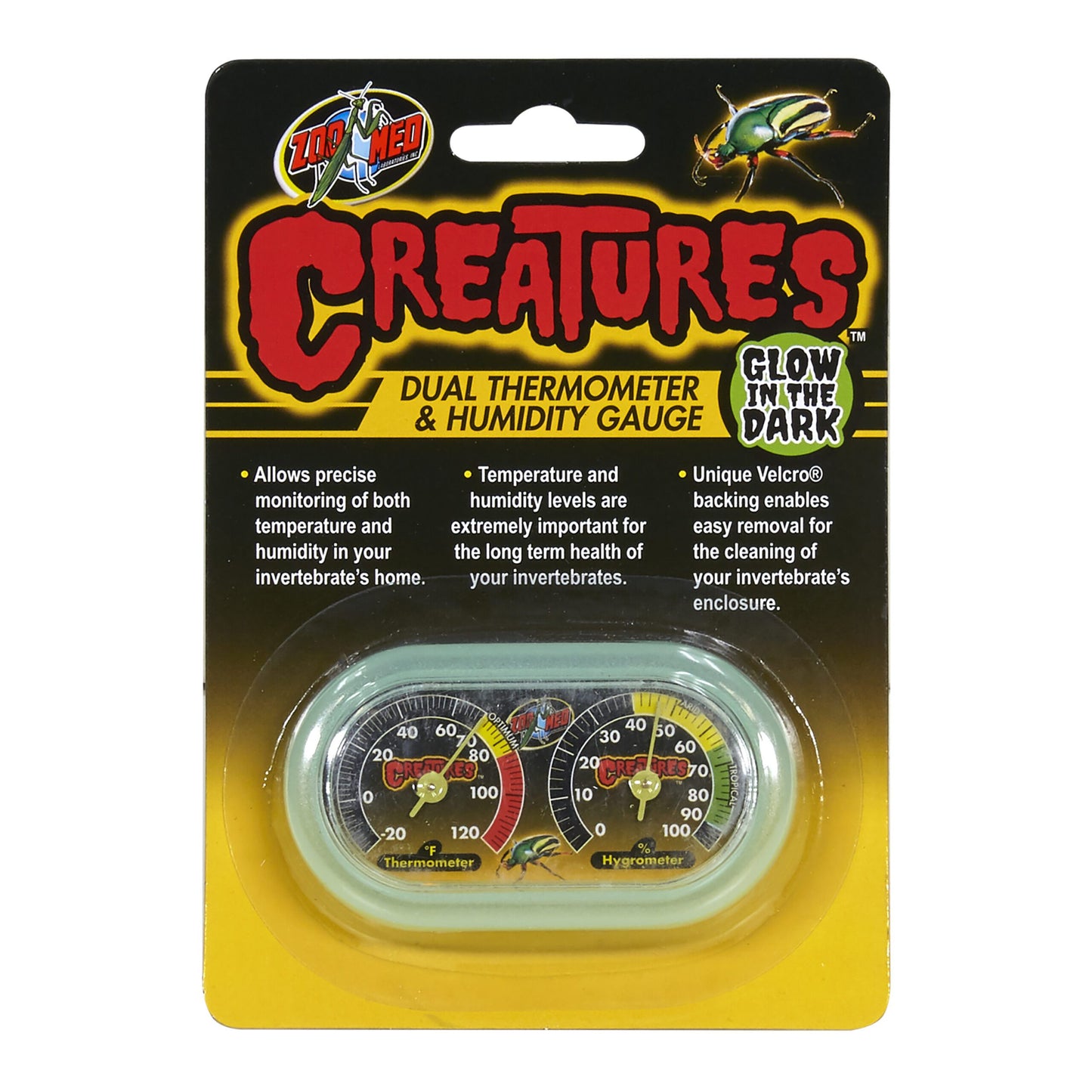 Creatures Dual Thermometer & Humidity Gauge