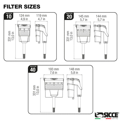 Aqua Filtra HOB Filters